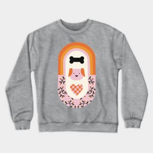 Rainbow Golden Retriever Crewneck Sweatshirt